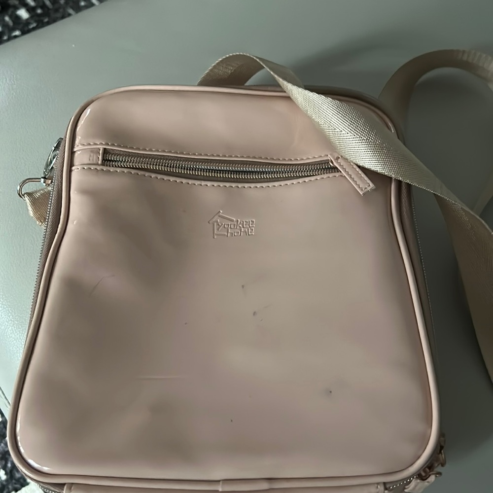 Pink lunch bag